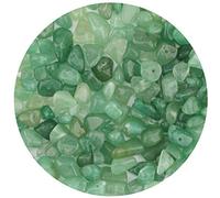 LUTER Perle di Pietra Naturale Chip Circa 500 Pezzi Perle di Pietre Preziose Irregolari Foro Forato per Gioielli Fai da te Collana Braccialetto Orecchino (Avventurina Verde)