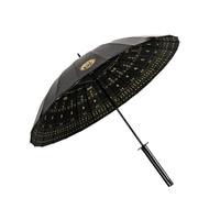 LUTFI Ombrelli a bastone Incantevole ombrello con spada grafica dal design ispirato all'anima, manico lungo automatico for le giornate soleggiate Moda