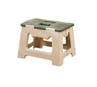 LUTFI Poggiapiedi Sgabello pieghevole portatile Sgabello for sedia in plastica Panca piccola Sgabelli for cambiare le scarpe for la casa for sgabello creativo da vivere Camera da letto(Green)