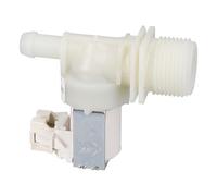 LUTH Premium Parti Profi Elettrovalvola 1 via 180° 12 mm Ø compatibile con Bauknecht 481228128462 C00311288 per lavastoviglie Valvola ingresso acqua 3/4" Tipo 329 T60° 220-240 V