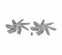 LUTH Premium Profi Parts Ala compatibile con Bosch 00752255 con dado per ventilatore ad aria calda forno