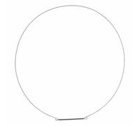 LUTH Premium Profi Parts Anello di serraggio anteriore compatibile con Whirlpool 481249298011 per porta manicotto lavatrice