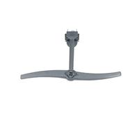 LUTH Premium Profi Parts Braccio spray superiore compatibile con Bosch 11010054 con tubo per lavastoviglie