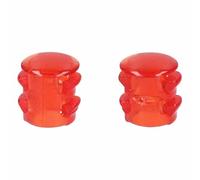 LUTH Premium Profi Parts Coprilampadina compatibile con Bosch 00416686 lente rosso per pannello di comando forno fornello 2 pezzi