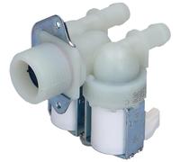 LUTH Premium Profi Parts Elettrovalvola compatibile con Gorenje 112595 2 scomparti 180° 12 mm di diametro per lavatrice