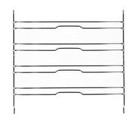 LUTH Premium Profi Parts Griglia di supporto compatibile con Whirlpool 481010657448 destra/sinistra per teglie da forno