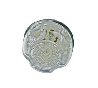 LUTH Premium Profi Parts lamp unit compatible with Electrolux 387937693/1 socket lamp glass cover for oven