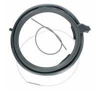 LUTH Premium Profi Parts Manicotto per porta compatibile con Bosch 00686848 resistente al grasso con anelli di serraggio per lavatrice