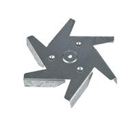 LUTH Premium Profi Parts Pale per ventilatore compatibile con AEG 387845321/0, diametro 160 mm, in forno