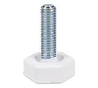 LUTH Premium Profi Parts Piedino regolabile compatibile con Beko 4117650300 per frigorifero