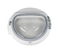 LUTH Premium Profi Parts Porta compatibile con Siemens 11012068 Kpl con anello porta anteriore cerniera gancio per asciugatrice