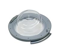 LUTH Premium Profi Parts Porte compatibile con Siemens 00704287 con anelli porta parabrezza anteriore maniglia per lavatrice caricatore frontale