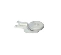 LUTH Premium Profi Parts Rullo per cestello inferiore compatibile con Bauknecht 481952888043 in lavastoviglie
