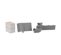 LUTH Premium Profi Parts Set di cerniere per porta sinistra compatibile con Samsung Da91-04459a per frigorifero