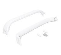 Set Maniglia Komptibel Con Bosch 00369542 Bianco per Kühlgefrierkombination