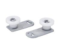 LUTH Premium Profi Parts Set di rotelle per cestello superiore per cestello portaposate compatibile con Miele 7649011 per lavastoviglie 2 pezzi