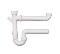 LUTH Premium Profi Parts Sifone Doppio 1 1/2"X50mmø