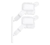 LUTH Premium Profi Parts TAPPETO BIANCO 2 X COMPATIBILE CON BAUknecht 481071425541 PER LAVATRICE
