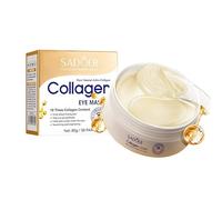 Luthando 60 cuscinetti per gli occhi - collagene Eye Pads anti-invecchiamento, idratante Eye Pad, contro gli occhiaie, sacche lacrimali, gonfiore, maschera per gli occhi di collagene, regalo di