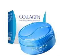 Luthando 60 Patch Occhi al Collagene Anti-Età - Patch Occhi Idratanti, Patchs Occhio all'Acido Ialuronico per Occhiaie, Borse e Rughe