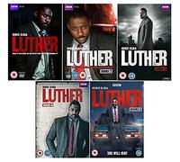 Luther 1-5 Complete Series 1-5 Golden Globe Winning BBC Crime Thriller + Extras + Behind the Scenes + In Cold Blood