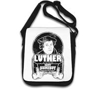 Luther is My Homeboy M. Luther Philosopher - Borsa a tracolla bianca