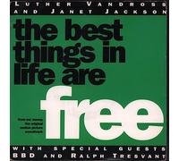 Luther Vandross and Janet Jackson - VANDROSS & JACKSON Best Things in Life are Free 7"
