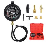 LUTIFIX Kit di perdite per manometro per Vuoto per Auto, Pompa del Carburante per Auto e manometro per Vuoto, valvola del carburatore, Tester di Pressione e Vuoto per Pompa del Carburante