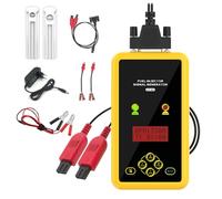 LUTIFIX Tester e pulitore dell'iniettore del Carburante CT60, 12 V e 70 V, pulitore del Sistema di iniezione del Carburante GDI, Larghezza di impulso Regolabile, velocità e Tempo, Due iniettori