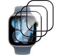 Lutree Pellicola protettiva per Apple Watch Series 11 da 42 mm, confezione da 3 pellicole 3D a copertura completa HD, flessibile, anti-bolle, anti-polvere, resistente ai graffi