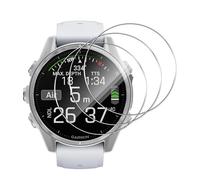 Lutree per Garmin Fenix 8 43mm Vetro Temperato, 3 Pezzi Durezza 9H HD Pellicola Protettiva, Anti-Graffio Anti-Impronte Senza Bolle Protezione Schermo