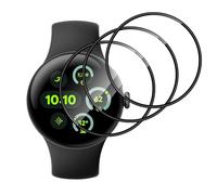 Lutree per Google Pixel Watch 4 45 mm/Watch 3 45mm Pellicola Protettiva, 3 Pezzi HD Anti Graffio Flessibile Film, 3D Piena Copertura Anti-Impronte Senza Bolle Protezione Schermo