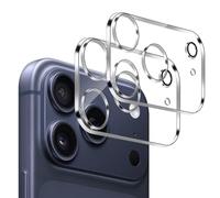 Lutree per iPhone 17 Pro Max Vetro Temperato Pellicola Fotocamera, 2 Pezzi Durezza 9H HD Lente Protettiva, Anti-Graffio Senza Bolle Fotocamera Protezione -Transparent