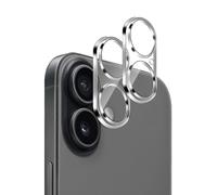 Lutree per iPhone 17 Vetro Temperato Pellicola Fotocamera, 2 Pezzi Durezza 9H HD Lente Protettiva, Anti-Graffio Senza Bolle Fotocamera Protezione -Transparent