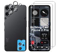 Lutree per Nothing CMF Phone 2 Pro Vetro Temperato, 2+2 Pezzi Pellicola Protettiva + Pellicola Fotocamera, Durezza 9H Vetro Protettivo, HD Anti-Graffio Senza Bolle Protezione Schermo
