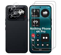 Lutree per Nothing Phone 4a Pro Vetro Temperato, 2+2 Pezzi Pellicola Protettiv Pellicola Fotocamera, Durezza 9H Anti-Graffio HD Senza Bolle Protezione Schermo