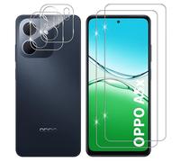 Lutree per OPPO A5x 4G/ 5G Vetro Temperato, 2+2 Pezzi Pellicola Protettiva + Pellicola Fotocamera, Durezza 9H Vetro Protettivo, HD Anti-Graffio Senza Bolle Protezione Schermo