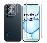 Lutree per Realme C100 5G Vetro Temperato, 2+2 Pezzi