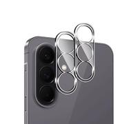 Lutree per Samsung Galaxy A37/ A57 5G Vetro Temperato Pellicola Fotocamera, 2 Pezzi Durezza 9H HD Lente Protettiva, Anti-Graffio Senza Bolle Fotocamera Protezione -Transparent