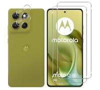 Lutree per Vetro Temperato per Motorola Moto G86 5G, 2+2 Pezzi Pellicola Protettiva + Pellicola Fotocamera, 9H Vetro Protettivo Durezza, HD Senza Bolle Anti-Graffio Protezione Schermo