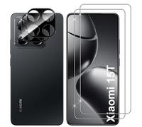 Lutree per Xiaomi 15T/ Xiaomi 15T Pro Vetro Temperato Pellicola Fotocamera, 2 Pezzi Durezza 9H HD Lente Protettiva, Anti-Graffio Senza Bolle Fotocamera Protezione