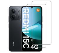 Lutree per Xiaomi Redmi 15C 5G/4G/ Poco C85 Vetro Temperato, 2 Pezzi Durezza 9H HD Pellicola Protettiva, Anti-Graffio Anti-Impronte Senza Bolle Protezione Schermo