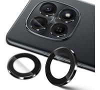 Lutree per Xiaomi Redmi Note 15 4G Pellicola Protettiva Fotocamera, Durezza 9H Lenti Individuali Protezione Schermo, Anello in Metallo + Vetro Temperato, HD Anti-Graffio -Nero