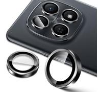 Lutree per Xiaomi Redmi Note 15 5G/ Poco M8 5G Pellicola Protettiva Fotocamera, Durezza 9H Lenti Individuali Protezione Schermo, Anello in Metallo + Vetro Temperato, HD Anti-Graffio -Nero