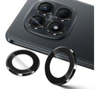 Lutree per Xiaomi Redmi Note 15 Pro 4G Pellicola Protettiva Fotocamera, Durezza 9H Lenti Individuali Protezione Schermo, Anello in Metallo + Vetro Temperato, HD Anti-Graffio -Nero