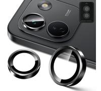 Lutree per Xiaomi Redmi Note 17 Pro Max 5G Pellicola Protettiva Fotocamera | Durezza 9H Lenti Individuali Protezione Schermo, Anello in Metallo + Vetro Temperato, HD Anti-Graffio -Nero