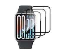 Lutree per Xiaomi Smart Band 9 Pro Pellicola Protettiva, 3 Pezzi Anti Graffio Flessibile Film, 3D Piena Copertura HD Anti-Impronte Senza Bolle Protezione Schermo