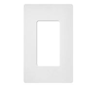 Lutron Claro Placca di copertura per interruttore della luce, 1 banda, per interruttori della luce decoratore, copertura interruttore a bilanciere, copertura per presa, piastra interruttore senza viti