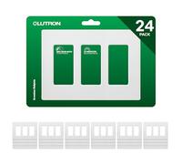 Lutron, Claro, Placca per interruttore con 3 aperture