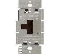 Lutron Toggler AYLV-603P-BR - Interruttore dimmer magnetico a bassa tensione, unipolare o a 3 vie, colore: marrone